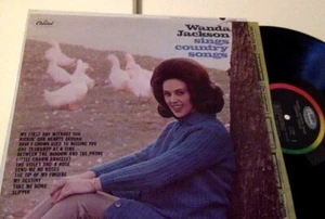 NM / VG+ 1965 orig WANDA JACKSON Sings Country Songs T 2438 MONO w inner Play EX - Imagen 1 de 12