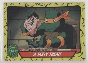 1989 O-Pee-Chee Teenage Mutant Ninja Turtles A Tasty Treat! #58 ut4