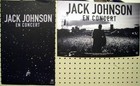 JACK JOHNSON 2009 en concert 2 sided promotional poster Flawless NEW old stock