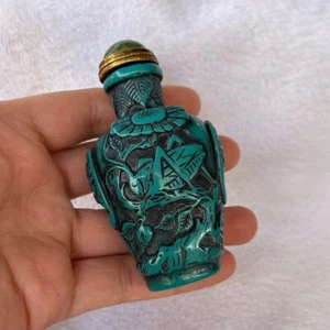 Rare hand-carved snuff bottle in ancient China - Picture 1 of 8