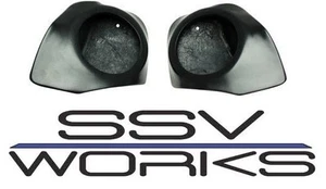 SSV Works Rear Speaker Pods - Unloaded Pair fits 2010-2017 Can-Am Commander - Picture 1 of 4