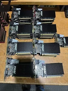 MSI GeForce GT 710 2GB Graphics Card GT 710 2GD3H LP- Grade A - Picture 1 of 3