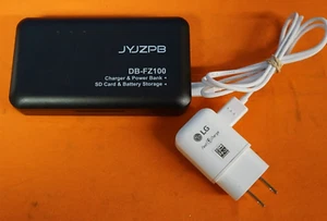 JYJZPB DB-FZ100 Battery Charger & Power Bank W/Power Adapter - Picture 1 of 3