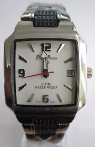 Philip Persio Water Proof Quartz Japan movent Men's Watch - Picture 1 of 5