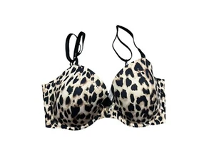 Sujetador Victoria's Secret Talla 32DDD Forrado Demi/Demi Doble Guepardo Dorado V - Imagen 1 de 11