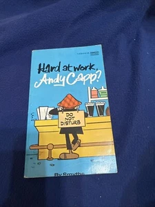 Hard at Work, Andy Capp by Smythe (Paperback, 1977) Great shape - Imagen 1 de 6