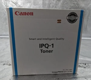 Genuine Canon IPQ-1 (0398B003AA) CYAN Toner Cartridge - NEW SEALED C1 / C1+ - Picture 1 of 2