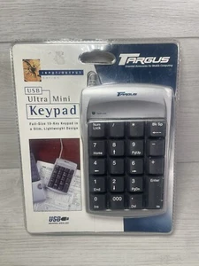 Targus USB Ultra Mini (PAUK10E) Keypad Numeric Keyboard Number Pad Buttons - Picture 1 of 3
