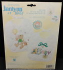 Janlynn Baby Bibs B IS FOR BABY Stamped Cross Stitch Kit #023-0236