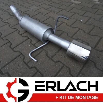 Silencieux arriere pour Opel Astra H 1.6 2.0 Turbo GTC SPORT 7593 - Photo 1/4