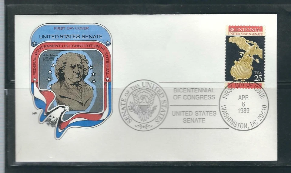 US SC # 2413 United States Senate FDC .  HF Cachet. - Image 1 of 1