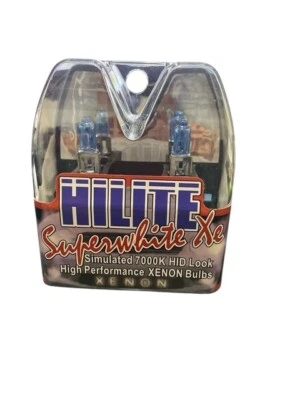 1 PAIR H 1 Hilite 7000K Xenon Bulbs 12V 55W  Shipping Free - Image 1 of 2