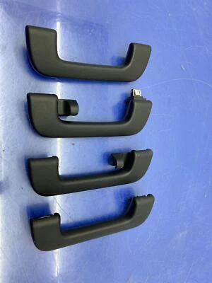 2018 - 2022 AUDI SQ5 OEM FRONT & REAR INTERIOR GRAB HANDLE SET OF 4 | BLACK - Image 1 of 4