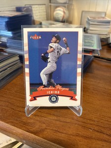 Ichiro Suzuki 2002 Fleer Tiffany Franchise Players  #26 /200 Seattle Mariners