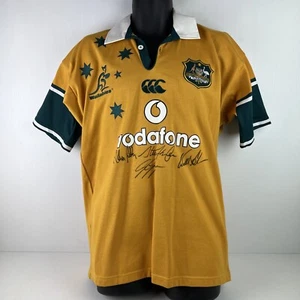 Vintage Canterbury Made in Australia Australian Wallabies Jersey George Gregan - Bild 1 von 13