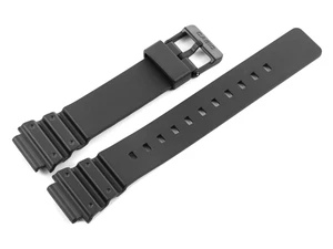 Uhrenarmband Casio für MRW-200H, Ersatzarmband aus Kunststoff, schwarz - Bild 1 von 1