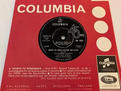 BARRON KNIGHTS Round The World Rhythm And Blues 1966 UK Columbia DB7884 MINT - Image 1 of 2