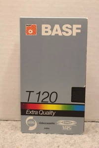 BASF T-120 Super High Grade VHS Chrome Video Cassette 246min - Picture 1 of 2