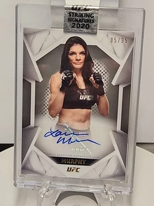 2020 Topps UFC Lauren Murphy Striking Signatures /25 - Picture 1 of 4