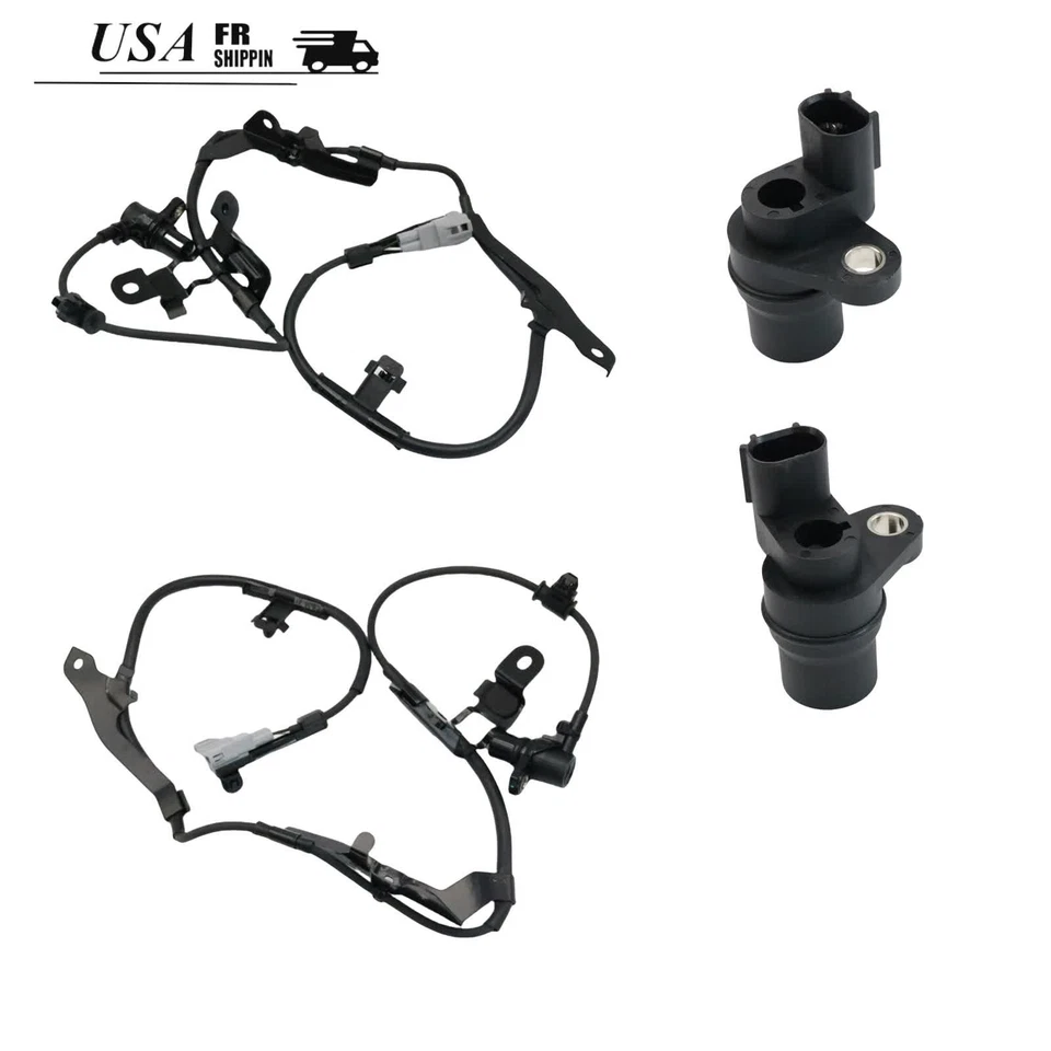4x Front & Rear ABS Wheel Speed Sensor For 1998-03 TOYOTA Tacoma DLX 2.4 2.7 3.4 Foto 1 de 4