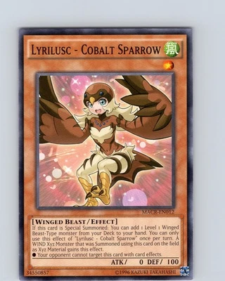 Yu-Gi-Oh TCG Lyrilusc - Cobalt Sparrow MACR-EN012 Unlimited Common Card NM - Image 1 of 2