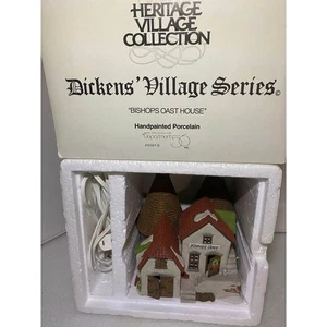 Department 56 Dickens' Village Series - 1990 BISHOPS OAST HOUSE, decoración porcelana - Imagen 1 de 8
