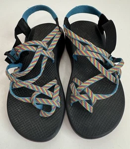 Chaco Rainbow Sandals Slippers Multicolor Strap Adjustable Women’s Size W9 Shoes - Picture 1 of 7