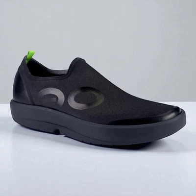 NEW Oofos Oomg Eezee Comfort Shoes Mens Black Orthotic Pain Relief Recovery - Image 1 of 4