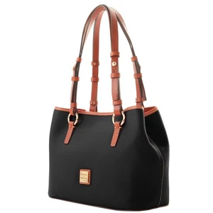 Briana pequeña de grano de guijarro Dooney & Bourke con bolsa - Imagen 1 de 33