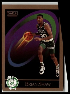1990-91 SkyBox #23 Brian Shaw - Image 1 of 2