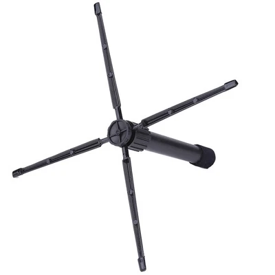 Portable Metal Lightweight Clarinet Flute Oboe Folding Support 4 Feet Stand UK - Image 1 of 4