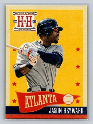Panini Hometown Heroes #209 2013 Jason Heyward Atlanta Braves Foto 1 de 2
