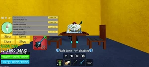 Blox Fruits Acc - Level Max | 100% Skull Guitar | V3 Human, Rabbit, Shark, Angel - Picture 1 of 8