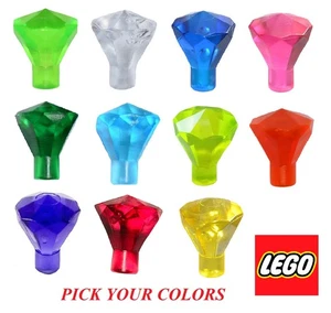 ☀️ LEGO Gems Jewels Crystal Rock - PICK YOUR COLORS - Stone Diamond Treasure Lot - Picture 1 of 28