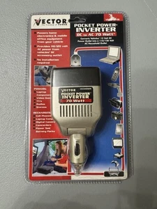 Vector Power Pocket Invertor DC to AC 70 Watt VEC040 - Picture 1 of 6