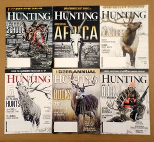 Lot of 6 Petersen's Hunting Magazine 2018-2020  Big Game & Adventure Hunting - Bild 1 von 16