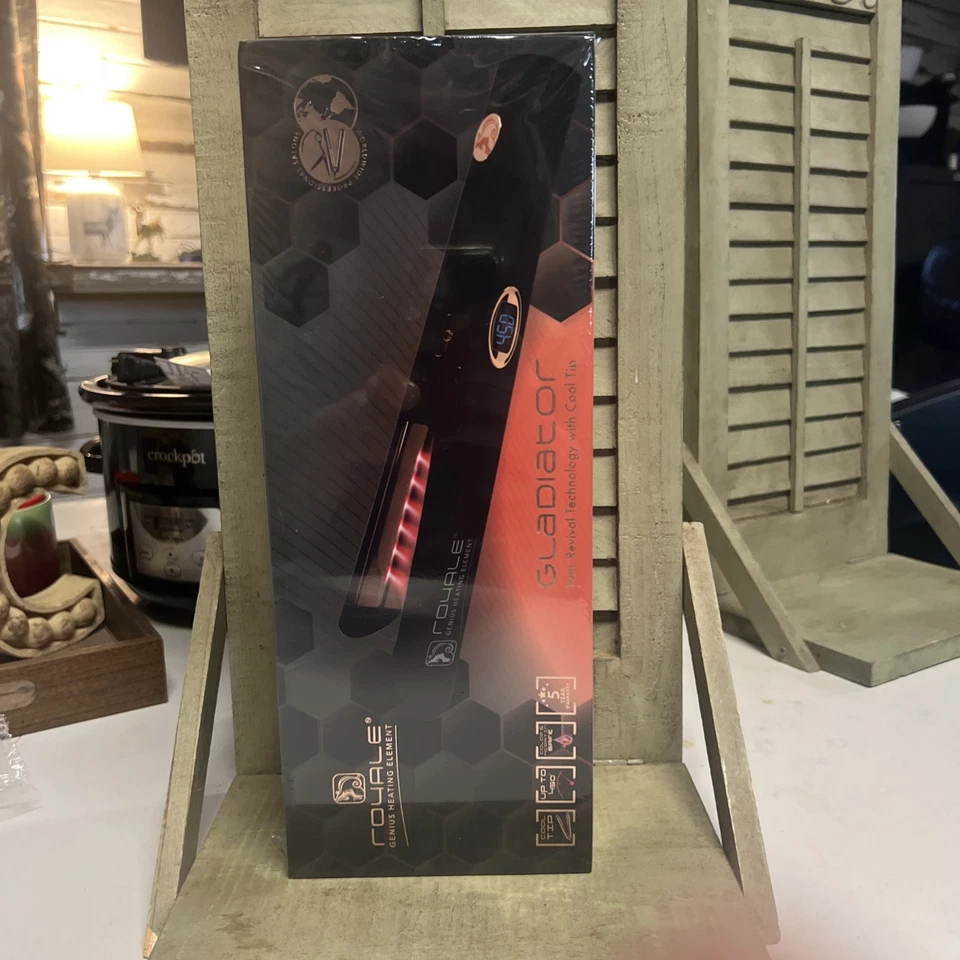 ROYALE GLADIATOR GENIUS ELEMENTO CALEFACTOR TECNOLOGÍA REVIVAL DEL CABELLO PRECIO MVR $600 Foto 1 de 4