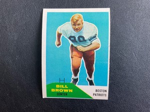 1960 FLEER FOOTBALL CARDS PICK CARDS YOU WANT