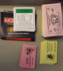 Money, Deeds, & Cards from The Official Collector's Edition NASCAR Monopoly 1997 - Picture 1 of 1
