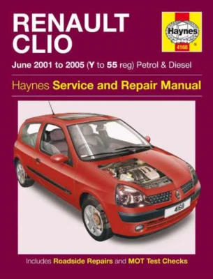 Renault Clio Gasolina Diesel 2001-2005 Haynes Manual de taller - Imagen 1 de 4