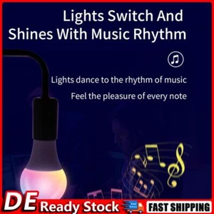 Tuya 10W Smart Glühbirne E27 RGB LED Bluetooth-kompatibel Mobile Steuerung Licht - Bild 1 von 12