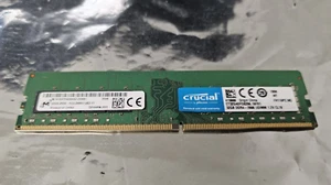 32GB Micron PC4-2666V 2666Mhz DDR4 Desktop PC Ram Module MTA16ATF4G64AZ-2G6B1 - Zdjęcie 1 z 4