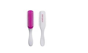 Denman D3 Medium Styling Brush (7 Row) Kyoto Cherry Blossom Gummikissen - Picture 1 of 1