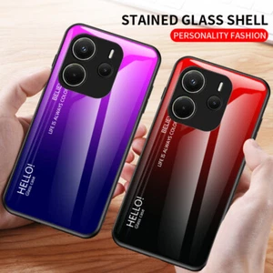 Para Xiaomi Redmi Note 14 4G, Lujo Moda Carcasa Vidrio Suave Antigolpes Estuche Cubierta - Imagen 1 de 19