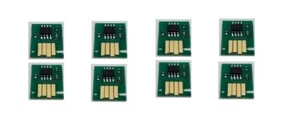 8 x NUEVO COMPATIBLE KIARO KIARO! Chip de recarga de tinta 200 QL-120 C-Y-M-K - Imagen 1 de 1