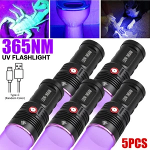 Linterna LED UV potente 365NM luz negra linterna Scorpion 120W DE - Imagen 1 de 21