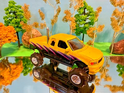 Kit de elevación personalizado Revell Ford F150 edición personalizada # 66 G5 tubo elevador neumáticos de barro Foto 1 de 3