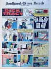 Dick Tracy by Gould - Flattop - full tab color Sunday comic page August 12, 1956