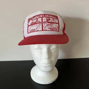 Vintage 80s Nabisco Barnum’s Animals Crackers Snapback Hat Small/Medium Fit - Picture 1 of 11