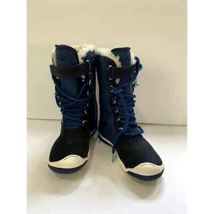 Plae Jack Waterproof Snow Boots Boy Girl for Toddler Size 9 In Blue - Picture 1 of 7